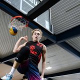 Thomas Jurkovitz et l'équipe de Suisse de 3x3 peuvent croire en leur étoile à Oulan-Bator KEYSTONE/JEAN-CHRISTOPHE BOTT